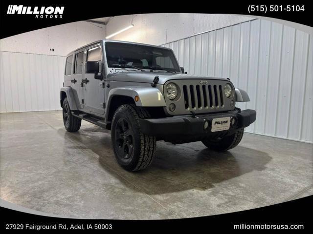 used 2015 Jeep Wrangler Unlimited car, priced at $18,990