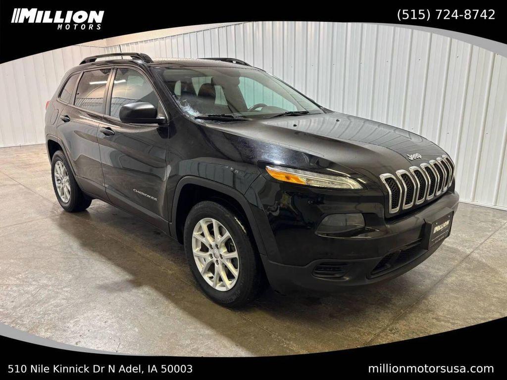 used 2017 Jeep Cherokee car, priced at $8,490