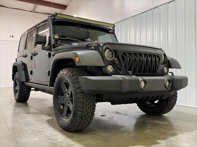 used 2017 Jeep Wrangler Unlimited car, priced at $19,990