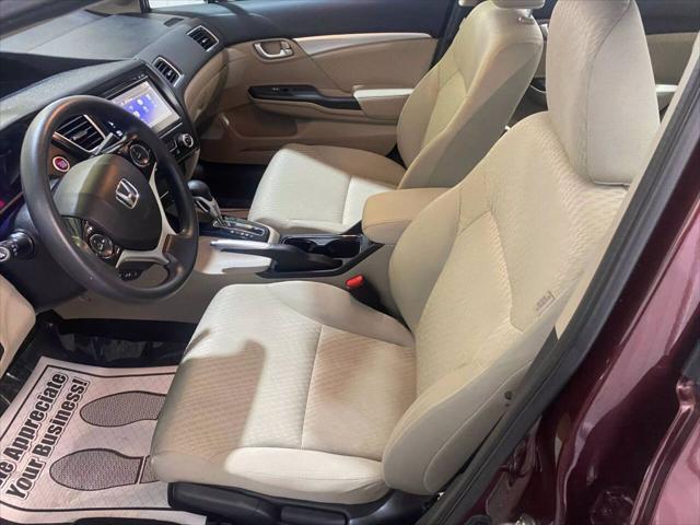 used 2015 Honda Civic car, priced at $13,900