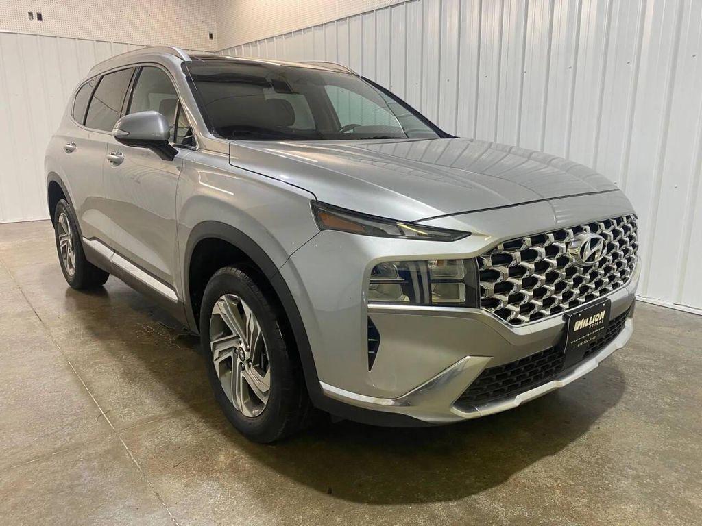 used 2021 Hyundai Santa Fe car, priced at $16,500