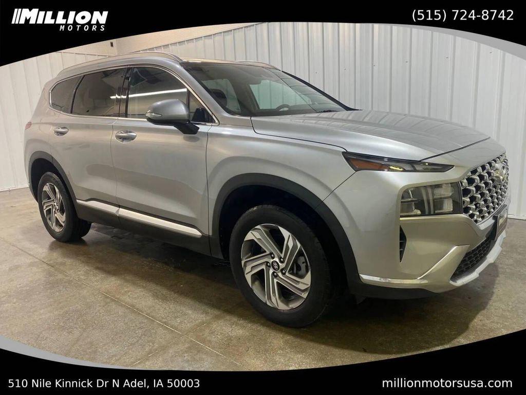 used 2021 Hyundai Santa Fe car, priced at $16,500