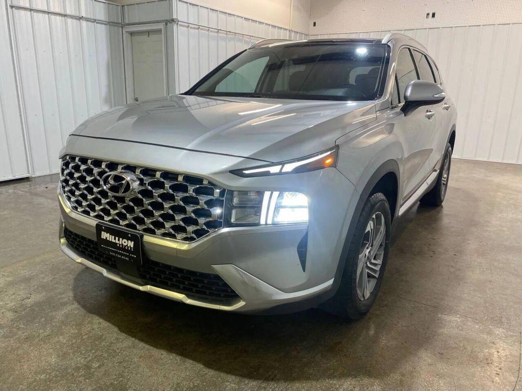 used 2021 Hyundai Santa Fe car, priced at $16,500