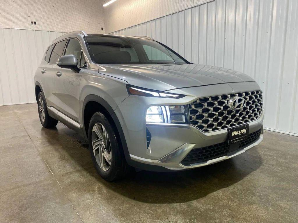 used 2021 Hyundai Santa Fe car, priced at $16,500