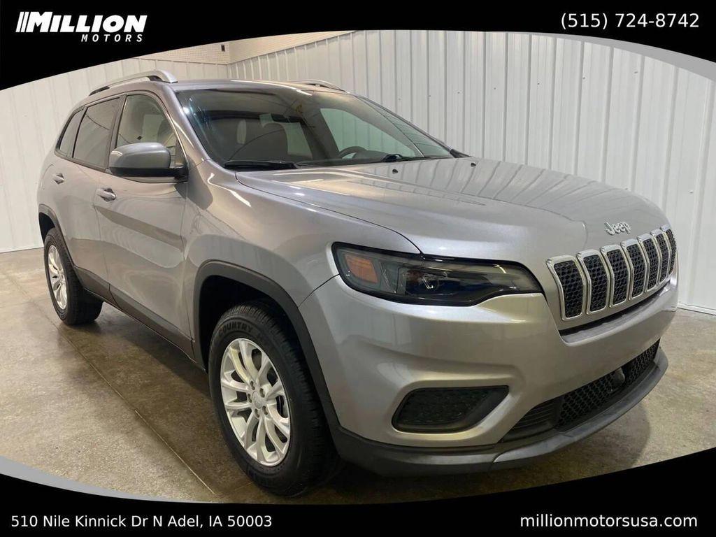 used 2021 Jeep Cherokee car, priced at $14,900