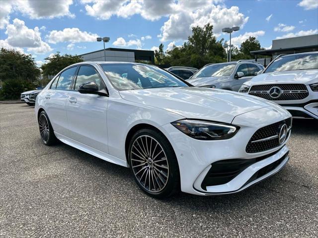 new 2024 Mercedes-Benz C-Class car, priced at $55,910