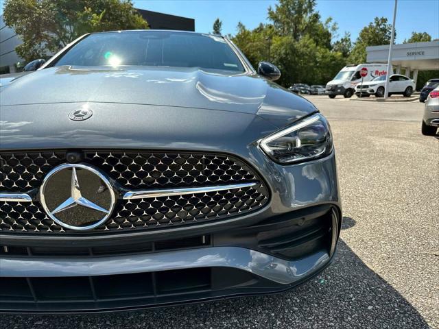 new 2024 Mercedes-Benz C-Class car, priced at $58,595