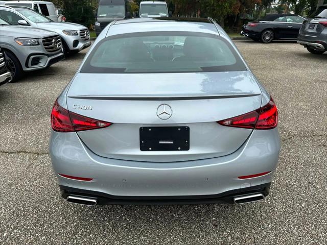 new 2024 Mercedes-Benz C-Class car, priced at $58,395