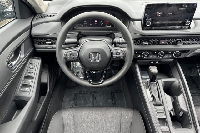 new 2025 Honda Accord car, priced at $31,710
