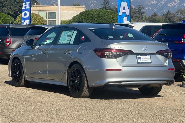 new 2025 Honda Civic car, priced at $27,400