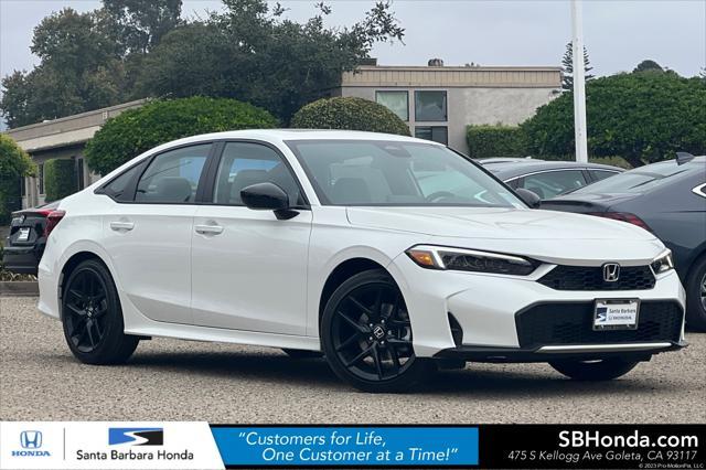 new 2025 Honda Civic Hybrid car, priced at $30,989