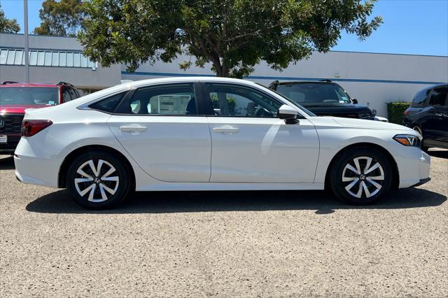 new 2025 Honda Civic car, priced at $25,855