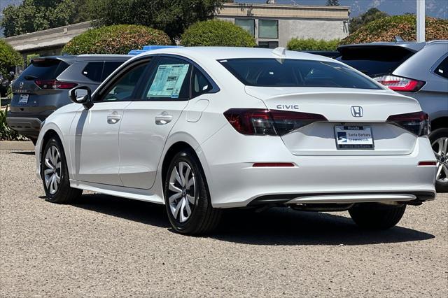new 2025 Honda Civic car, priced at $25,855