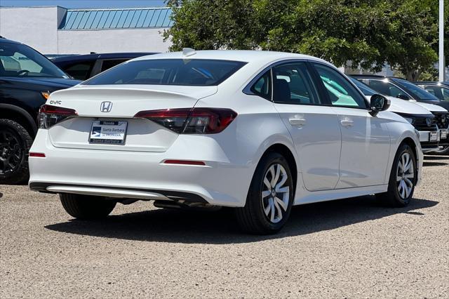 new 2025 Honda Civic car, priced at $25,855