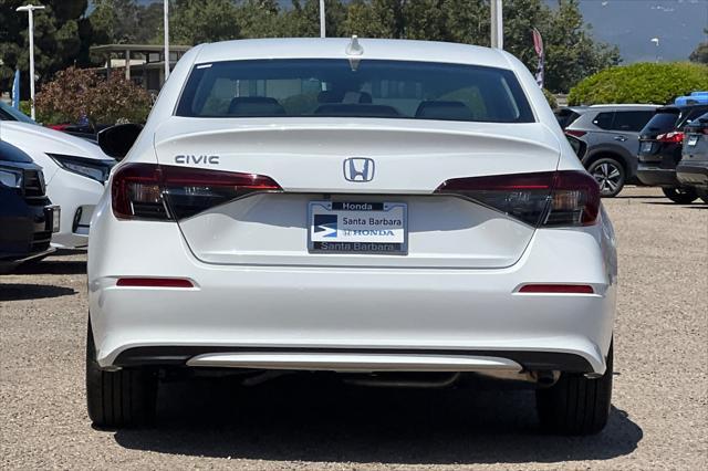 new 2025 Honda Civic car, priced at $25,855