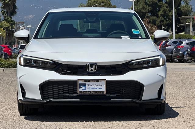 new 2025 Honda Civic car, priced at $25,855