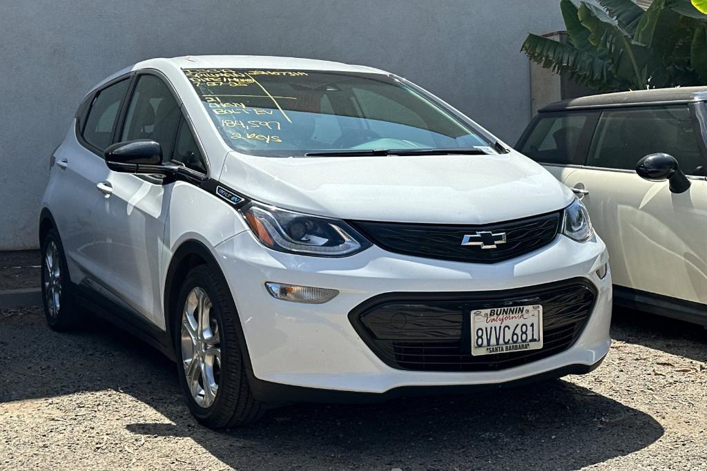 used 2021 Chevrolet Bolt EV car