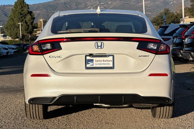 new 2025 Honda Civic car, priced at $29,055