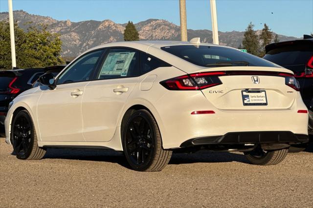 new 2025 Honda Civic car, priced at $29,055