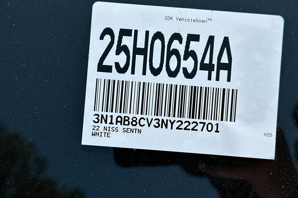 used 2022 Nissan Sentra car, priced at $16,977