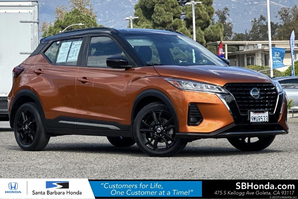 used 2021 Nissan Kicks car, priced at $15,498