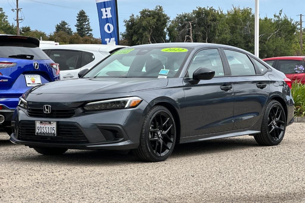 used 2022 Honda Civic car, priced at $24,518