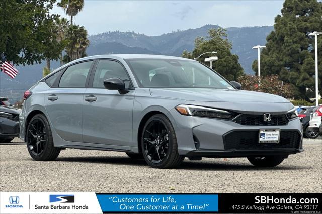 new 2025 Honda Civic car, priced at $29,055