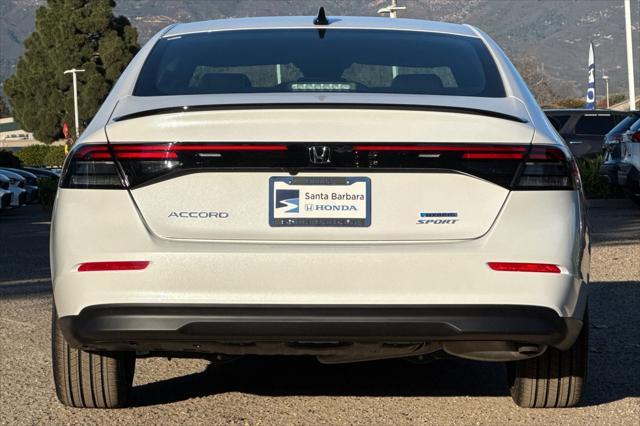 new 2025 Honda Accord Hybrid car, priced at $35,260