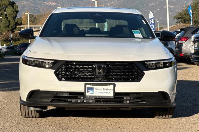 new 2025 Honda Accord Hybrid car, priced at $35,260
