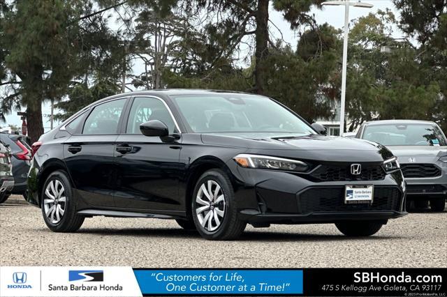 new 2026 Honda Civic car, priced at $25,745