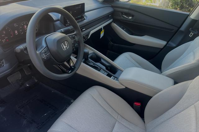 new 2025 Honda Accord car, priced at $31,710