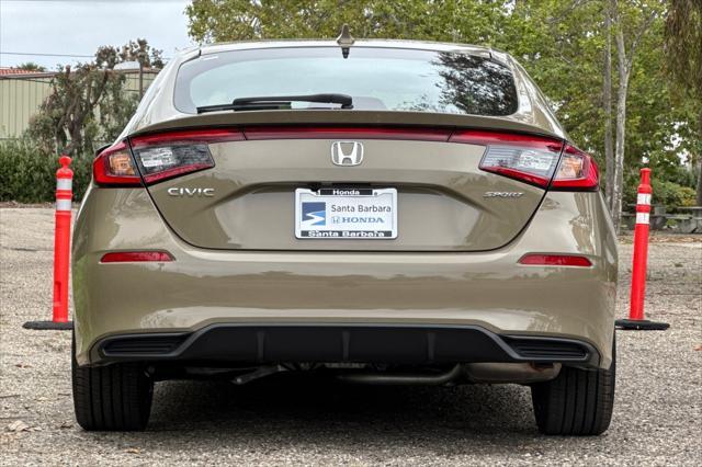 new 2025 Honda Civic car, priced at $29,055