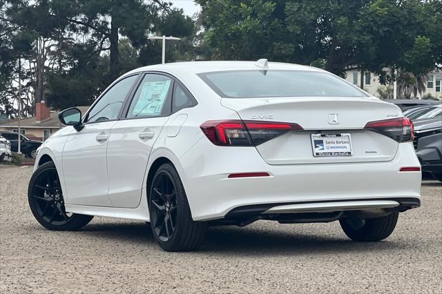 new 2025 Honda Civic Hybrid car, priced at $30,555