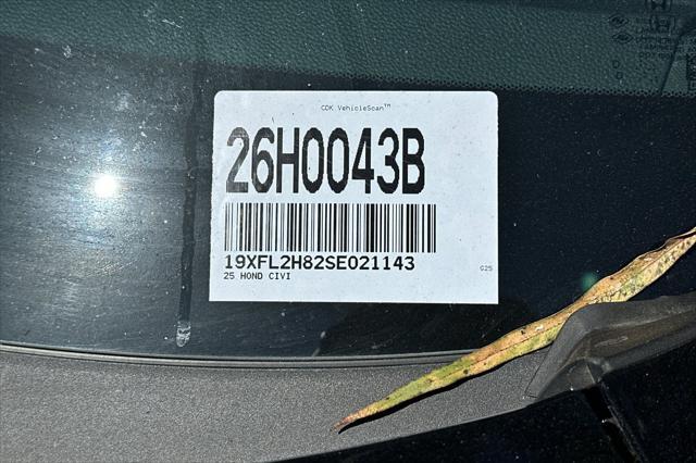 used 2025 Honda Civic car, priced at $26,995
