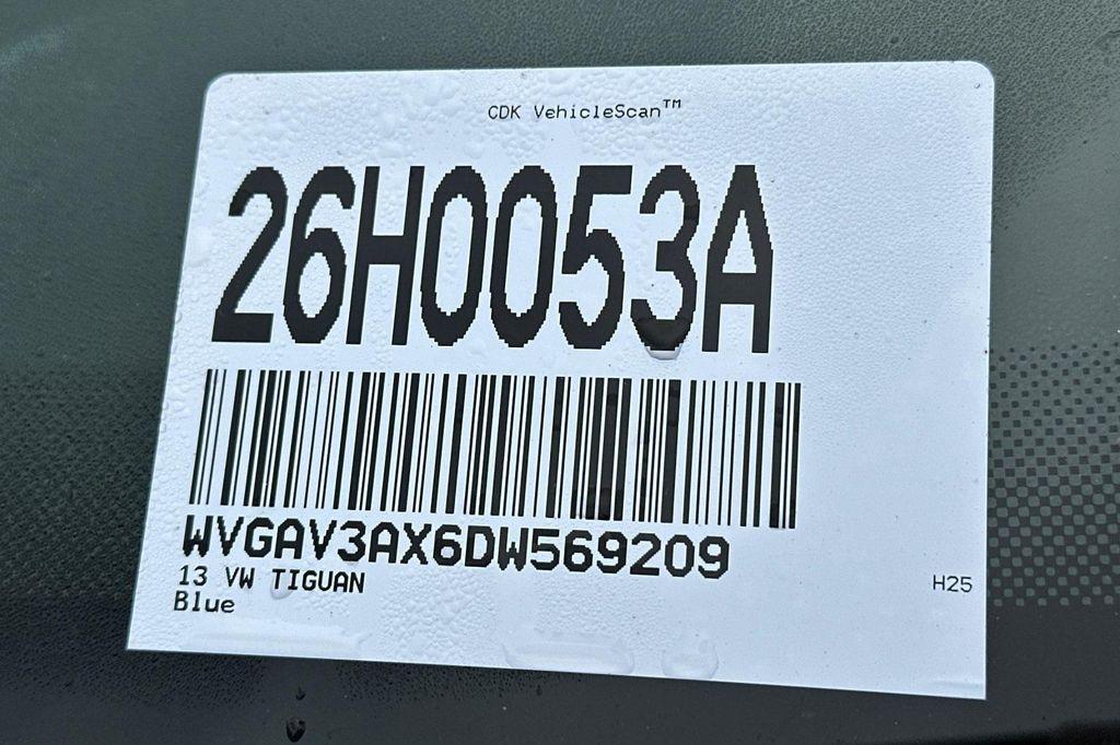 used 2013 Volkswagen Tiguan car