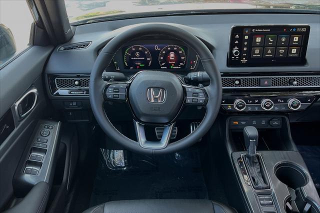 new 2025 Honda Civic Hybrid car, priced at $33,100