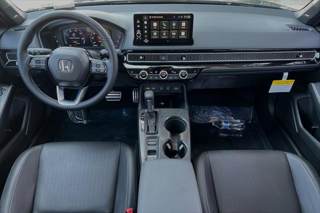 new 2025 Honda Civic Hybrid car, priced at $33,100