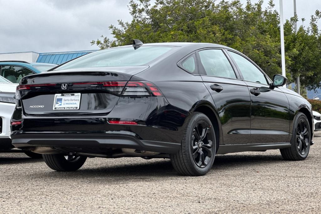 new 2025 Honda Accord car, priced at $31,755