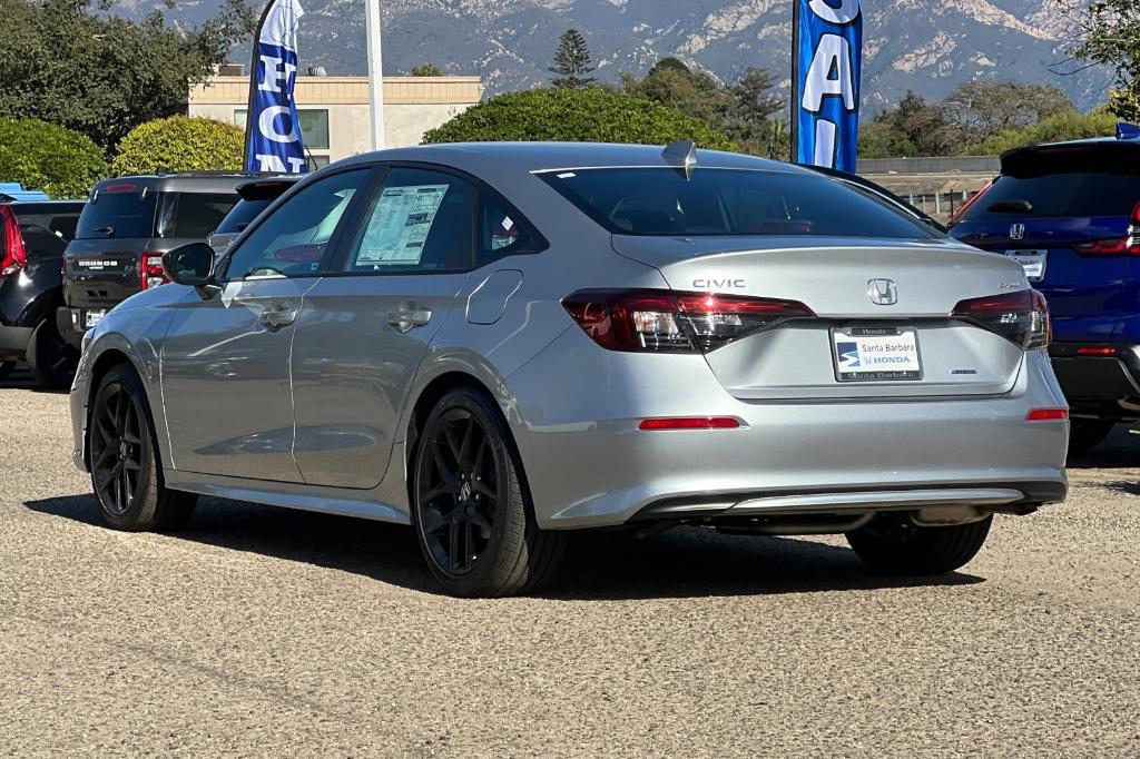 new 2025 Honda Civic Hybrid car, priced at $30,100