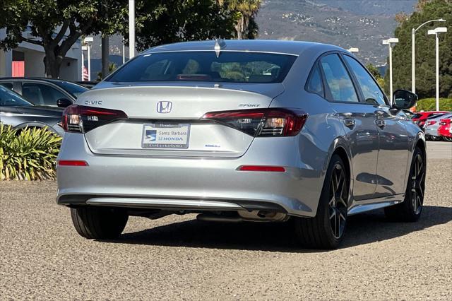 new 2025 Honda Civic Hybrid car, priced at $30,100
