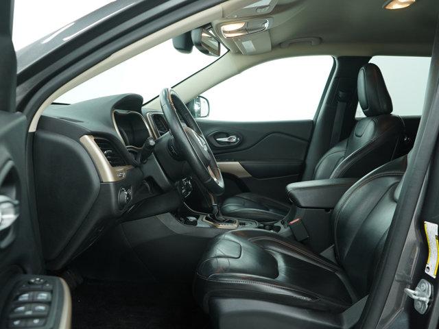 used 2017 Jeep Cherokee car, priced at $14,599