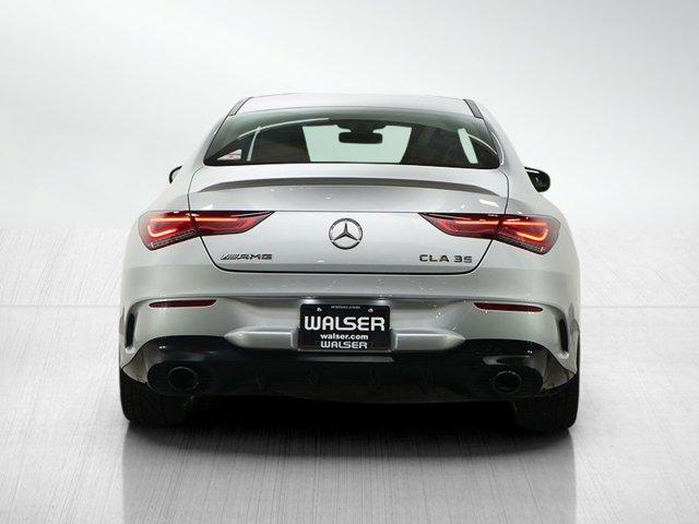 used 2022 Mercedes-Benz AMG CLA 35 car, priced at $34,998