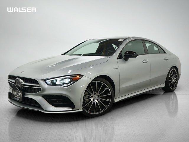 used 2022 Mercedes-Benz AMG CLA 35 car, priced at $34,998