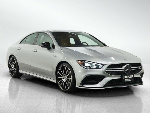 used 2022 Mercedes-Benz AMG CLA 35 car, priced at $34,998