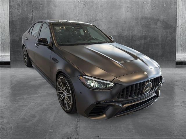 new 2025 Mercedes-Benz AMG C 63 car, priced at $98,340