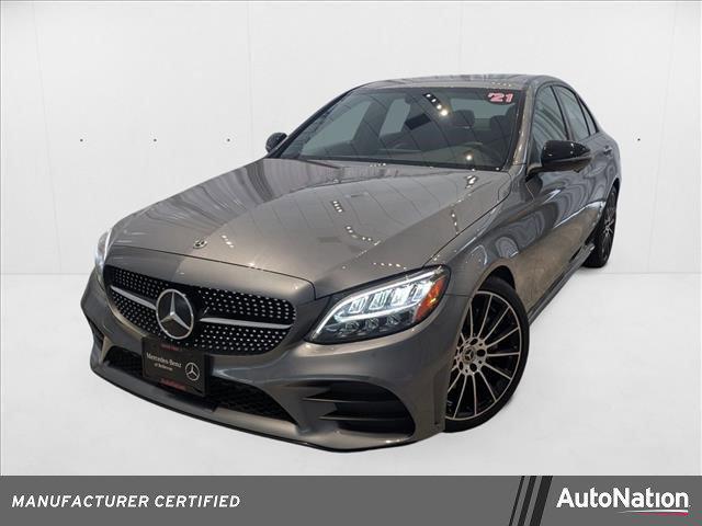 used 2021 Mercedes-Benz C-Class car, priced at $29,991