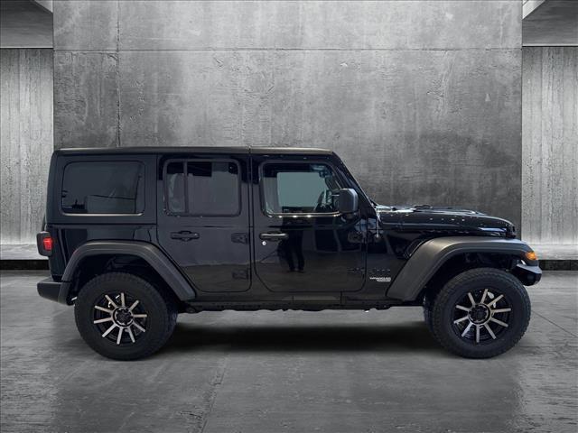 used 2021 Jeep Wrangler Unlimited car, priced at $25,745