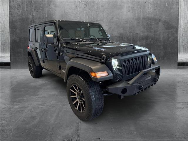 used 2021 Jeep Wrangler Unlimited car, priced at $25,745