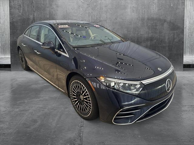 used 2023 Mercedes-Benz EQS 580 car, priced at $66,990