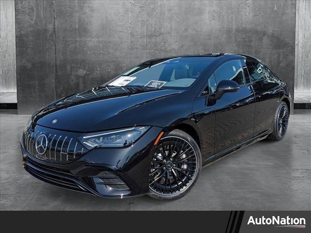new 2025 Mercedes-Benz AMG EQE car, priced at $110,235